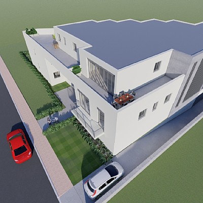 Suelo terciario con licencia para construir 16 apartamentos, 16 garajes y 1 local