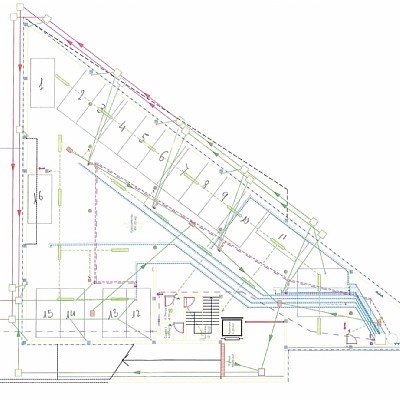 Suelo terciario con licencia para construir 16 apartamentos, 16 garajes y 1 local