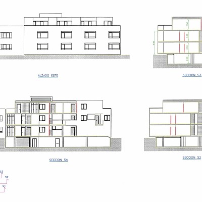 Suelo terciario con licencia para construir 16 apartamentos, 16 garajes y 1 local