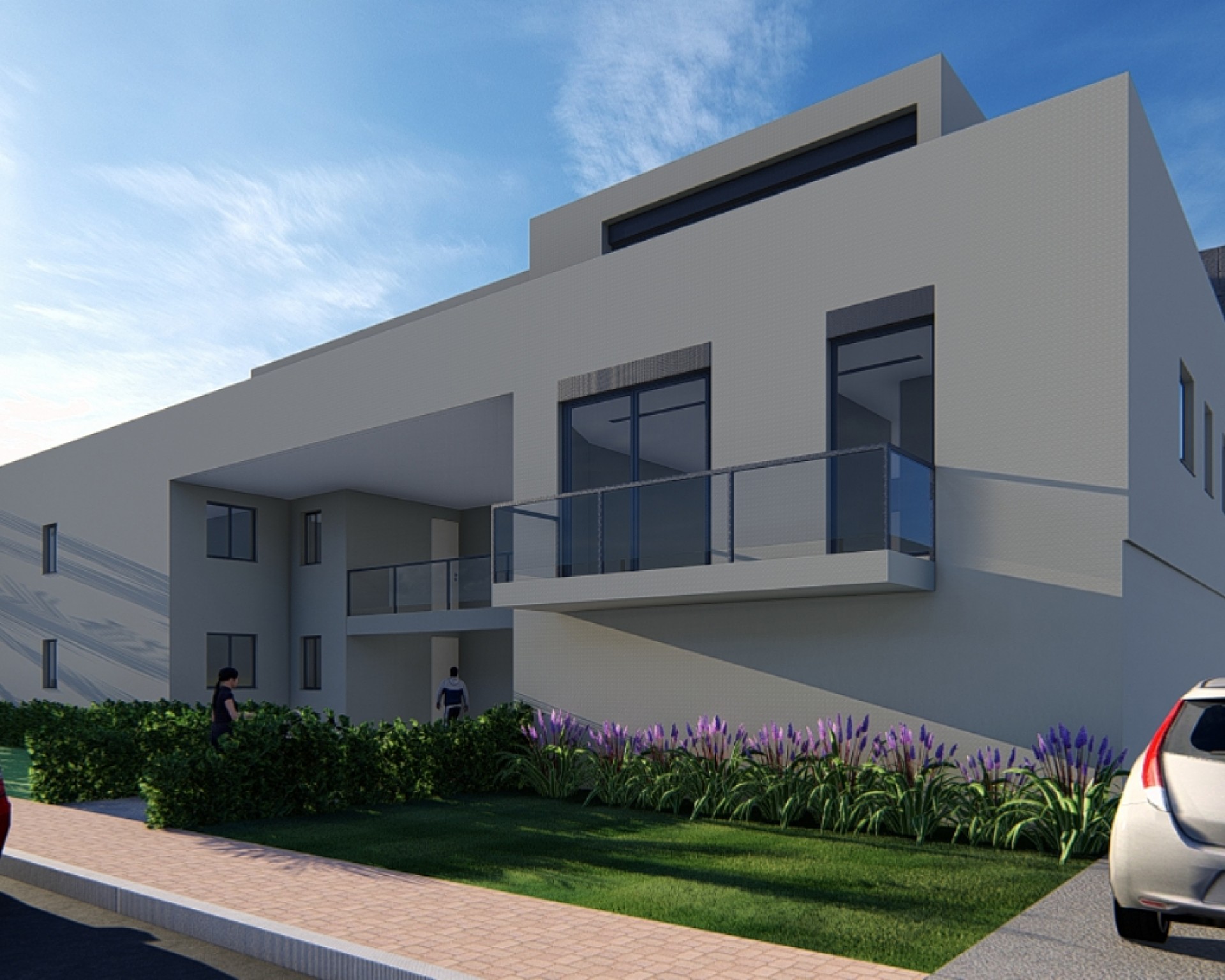 Suelo terciario con licencia para construir 16 apartamentos, 16 garajes y 1 local