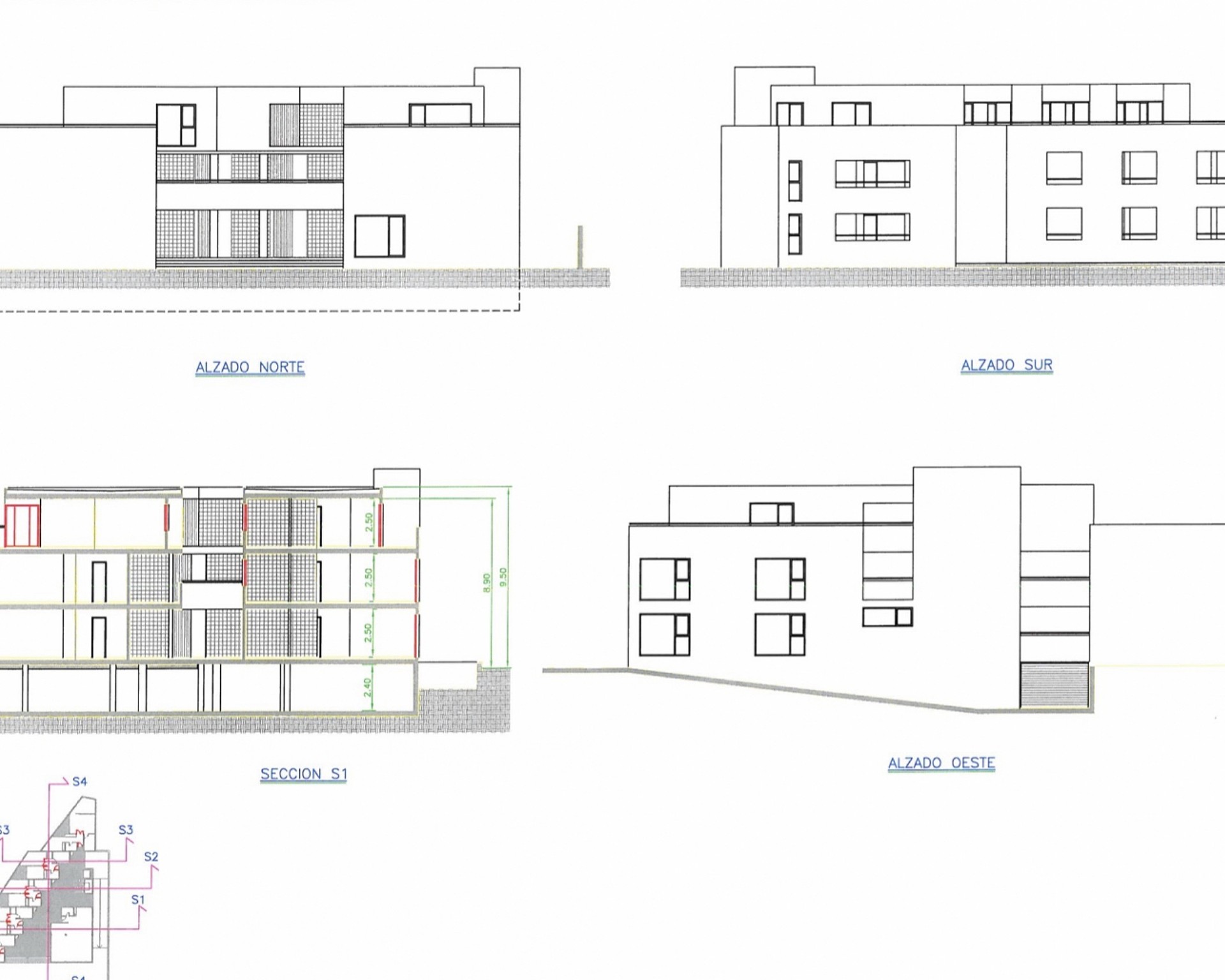 Suelo terciario con licencia para construir 16 apartamentos, 16 garajes y 1 local