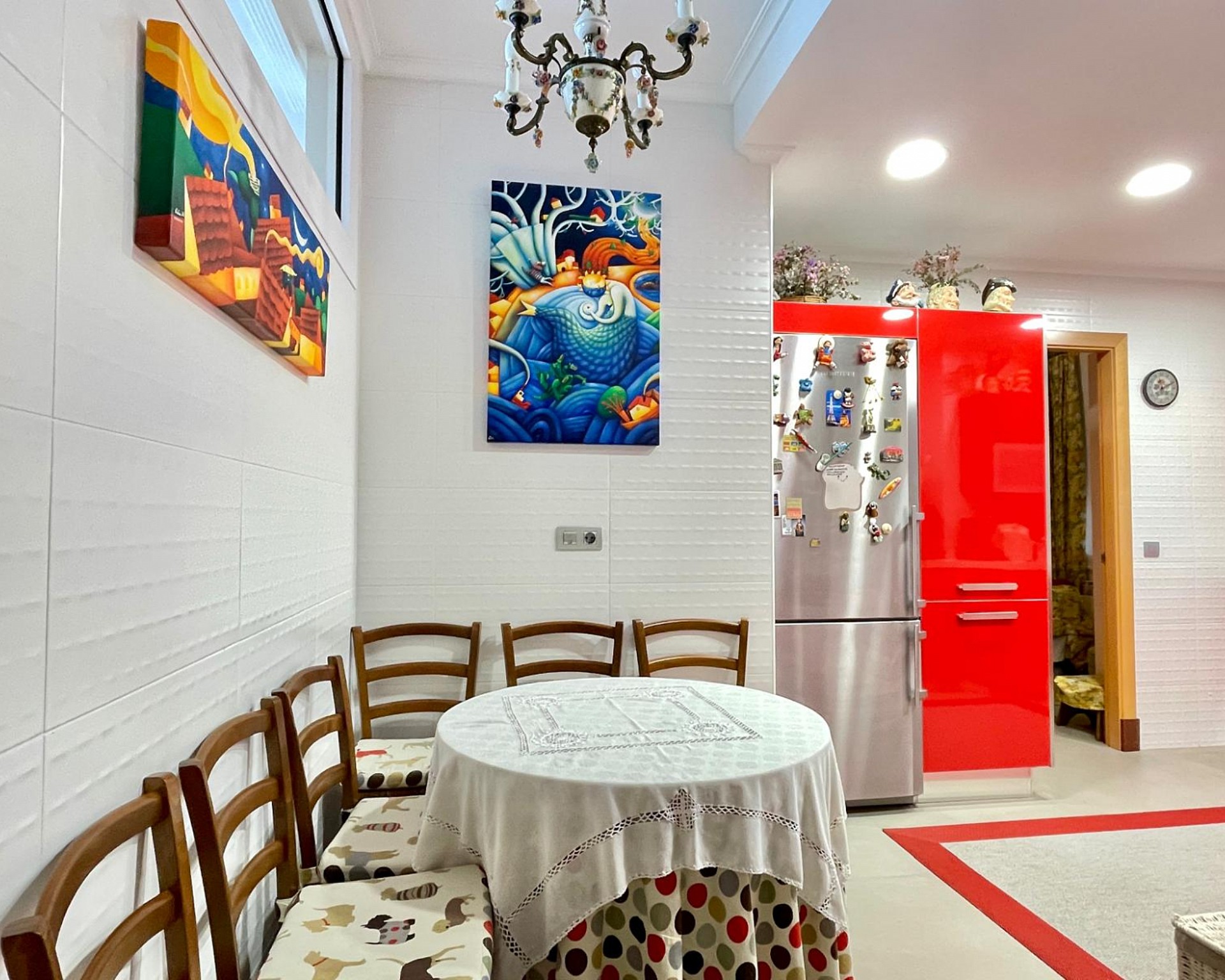 Vivienda de 200 metros, 4 hab y 3 baños y con terraza a la bahia de Santander