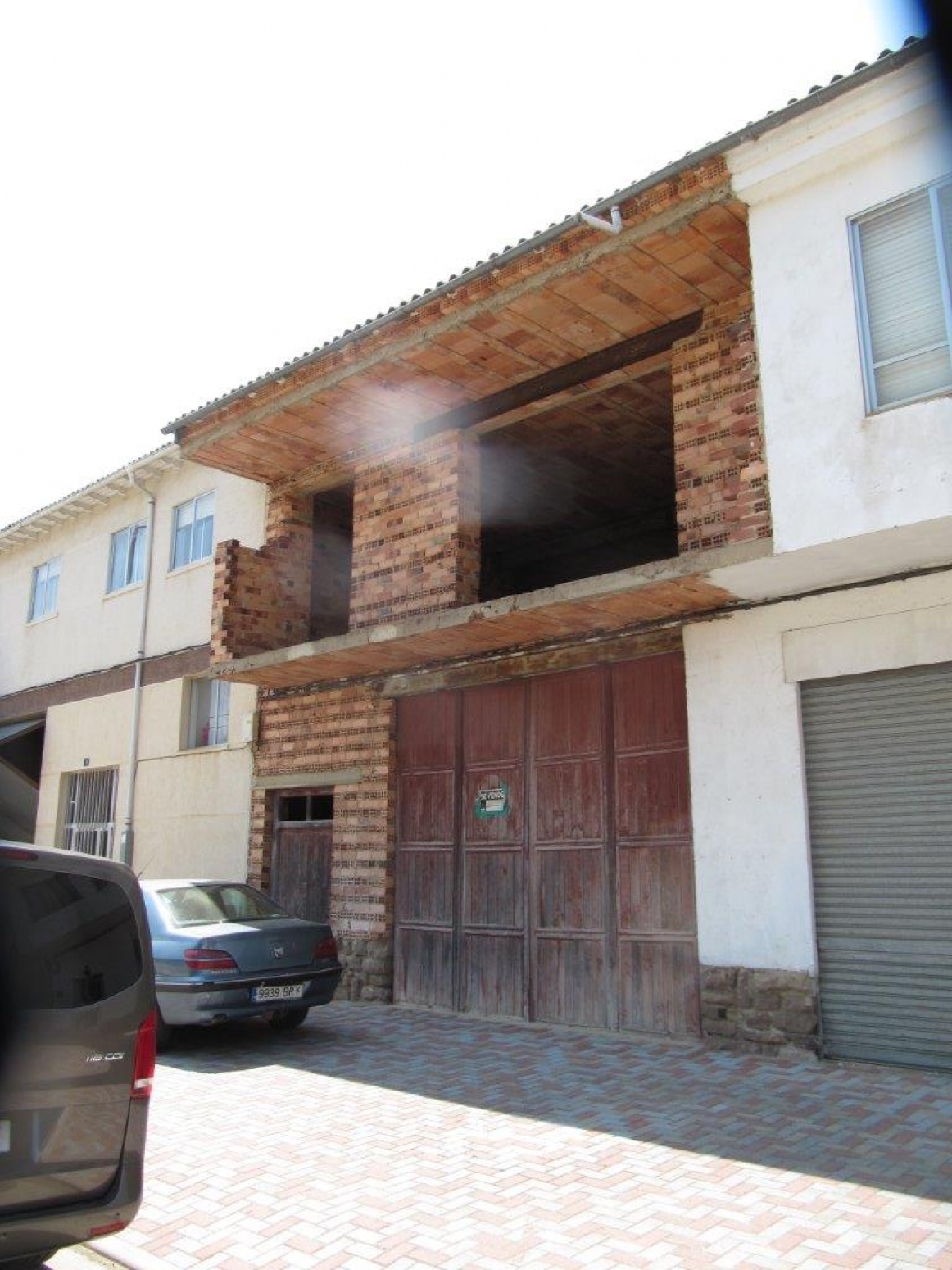 Casa en construcción en Cervera de Pisuerga