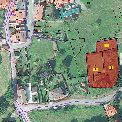 Parcela de 1600 metros apta para edificar vivienda en Pontejos