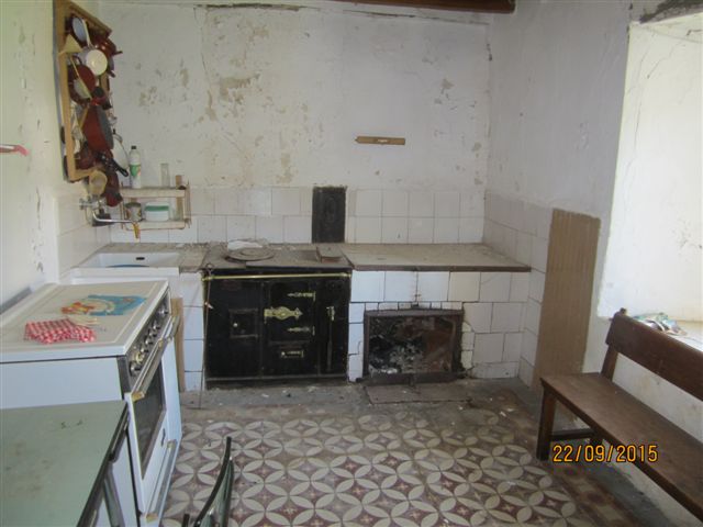 Casa de piedra para restaurar con terreno