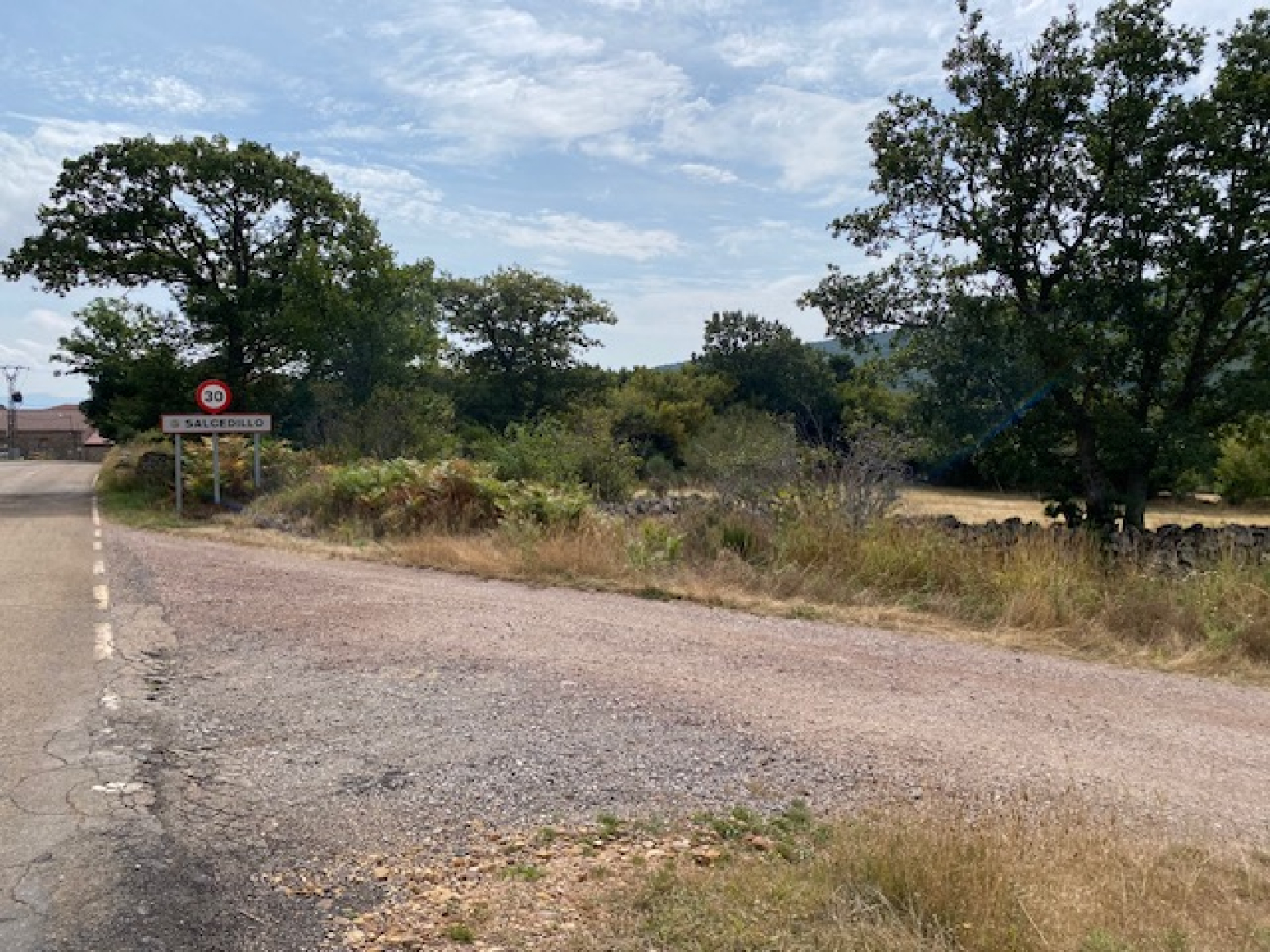 Finca junto a Salcedillo