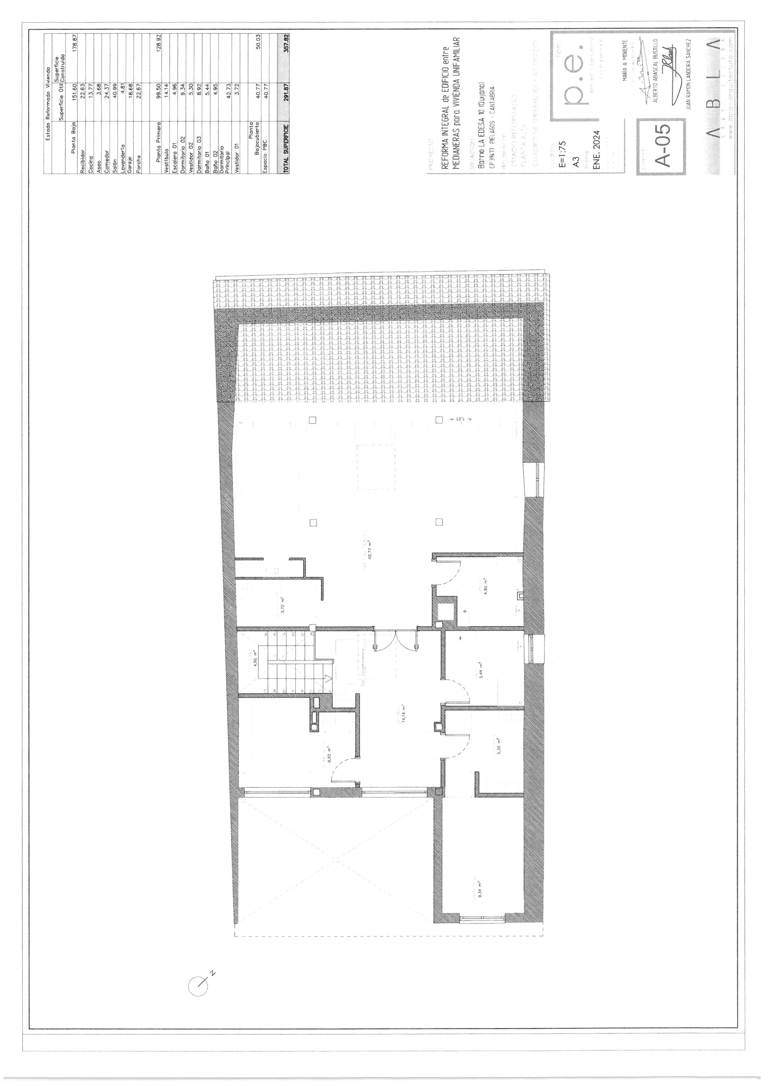 Casa pareada para reformar