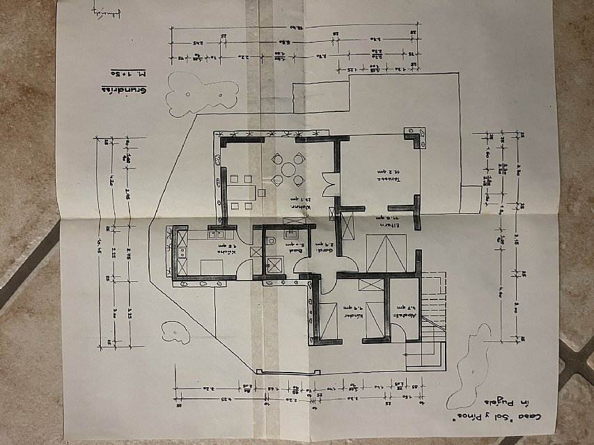 Casa independiente de 3 habitaciones con parcela de 1300 metros en Formentera