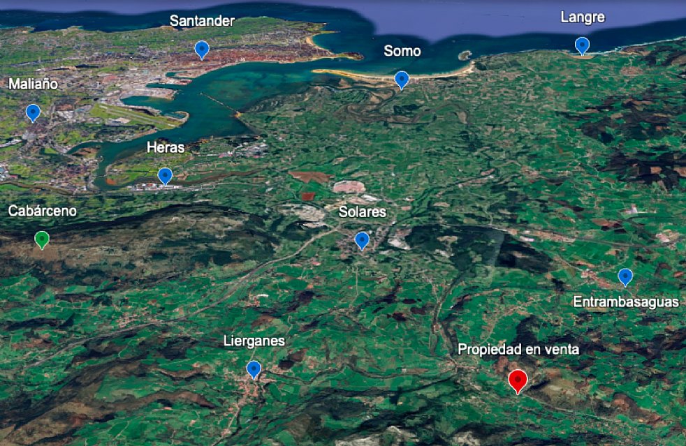 Terreno urbano en La Cavada