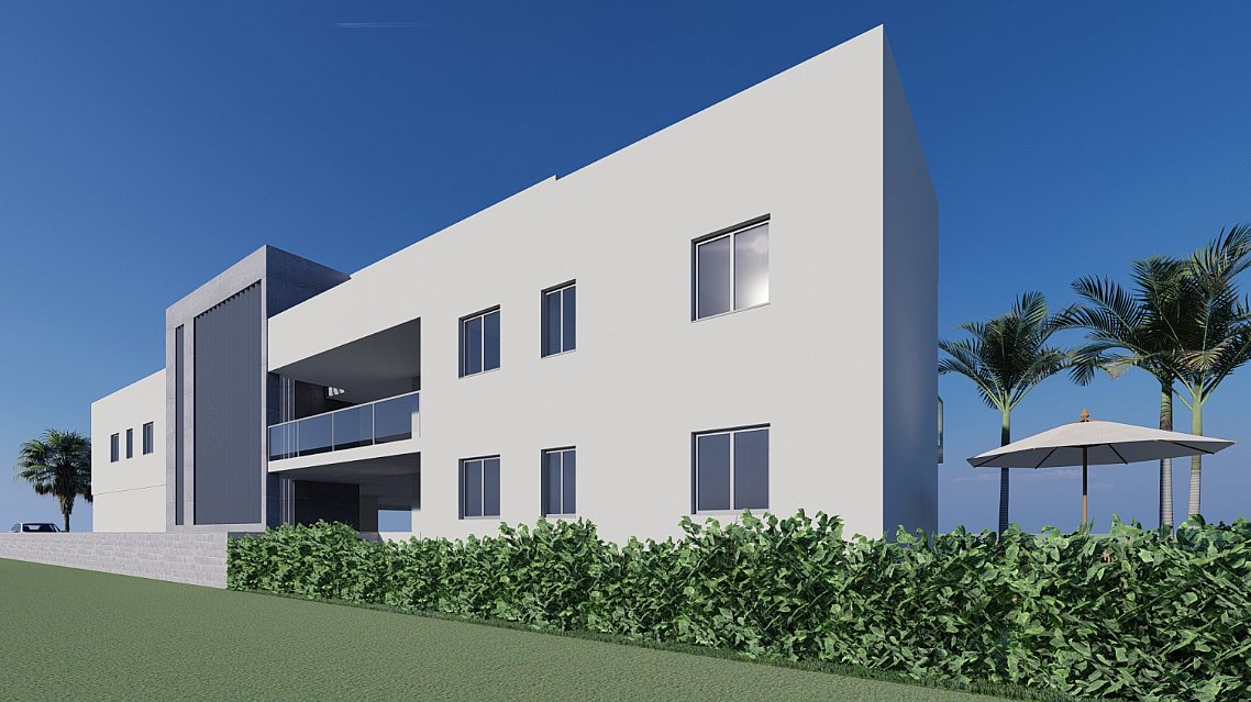 Suelo terciario con licencia para construir 16 apartamentos, 16 garajes y 1 local