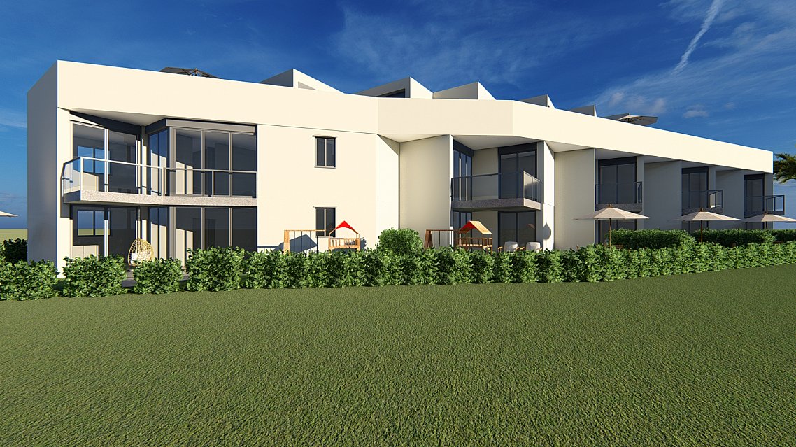 Suelo terciario con licencia para construir 16 apartamentos, 16 garajes y 1 local