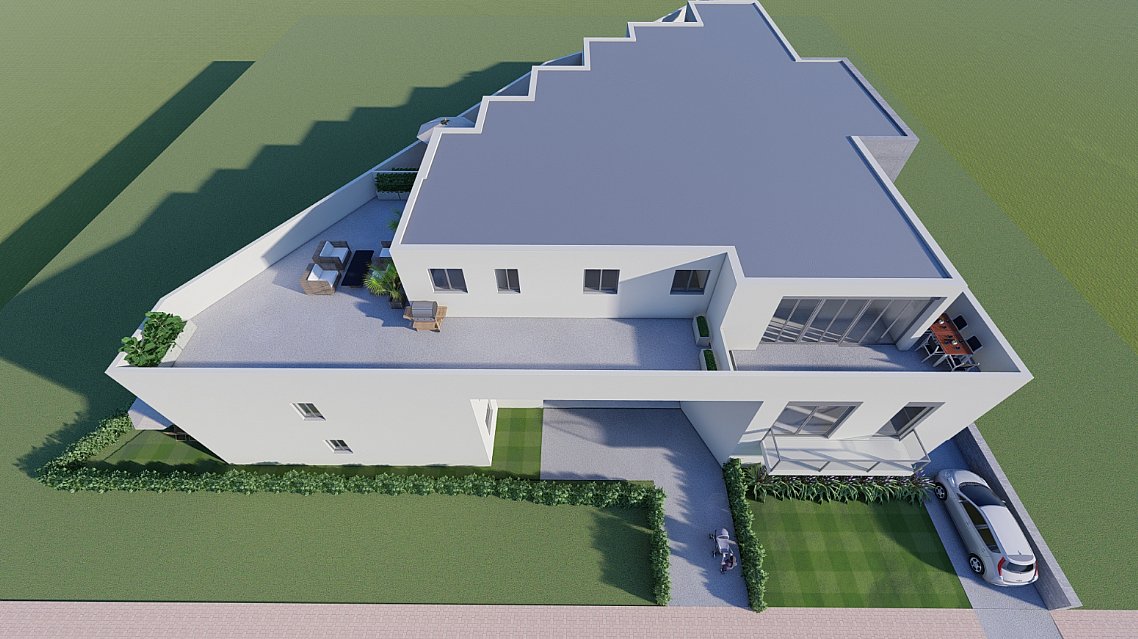 Suelo terciario con licencia para construir 16 apartamentos, 16 garajes y 1 local