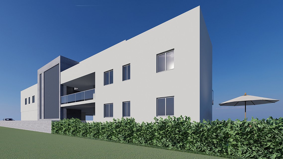 Suelo terciario con licencia para construir 16 apartamentos, 16 garajes y 1 local