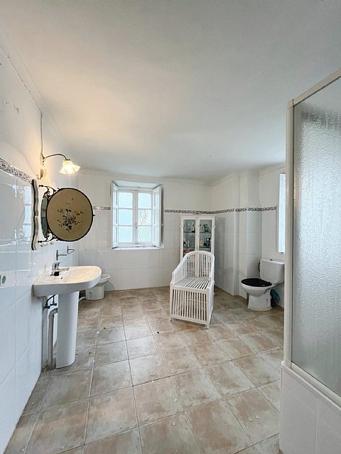 Conjunto de casas señoriales con finca urbana segregable y posibilidad de construir  